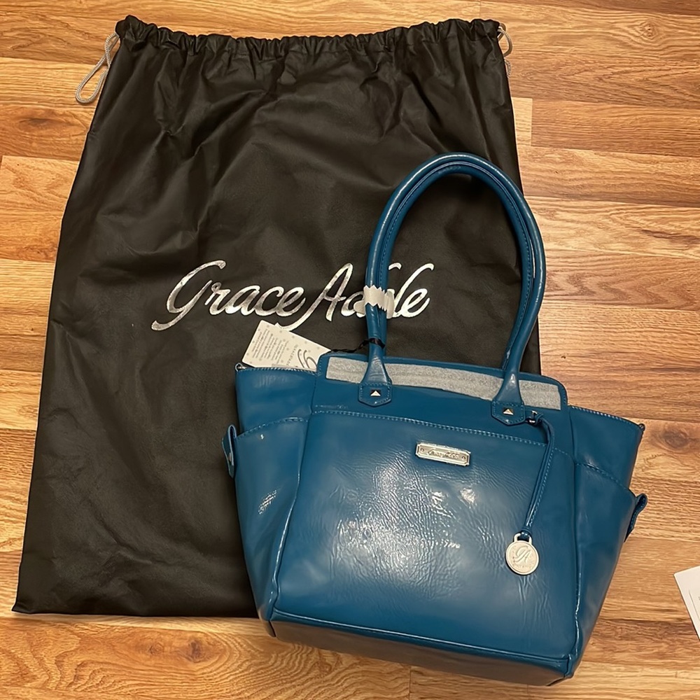 NIP Grace Adele Sadie Bag in Ocean